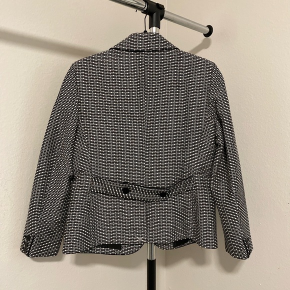 Talbots Blazer Black and White - Picture 2 of 4